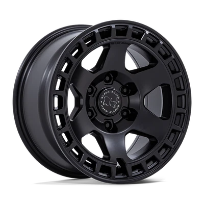 17x8.5 Black Rhino BR022 Bahari Matte Black Wheel 5x5 (25mm) - Image 1 of 4