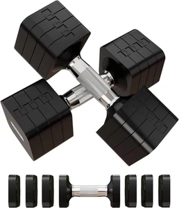 Set de Pesas 4 en 1 Ajustables para Mujer y Hombre - Mancuernas para Ejercicio - Bild 1 von 12