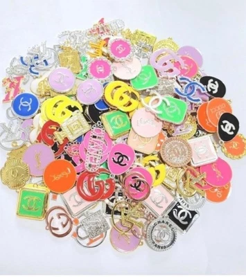 100 Pieces Designer Charm Vendor, Luxury Charm For Bracelet/ Bangle/ Junk Case - Image 1 of 4