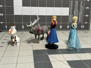 Disney Frozen Cake Topper Toy Figures - Picture 1 of 6