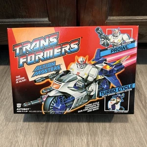 Transformers Action Masters Turbo Cycle 1989 con Autobot Prowl sellado de fábrica - Imagen 1 de 11