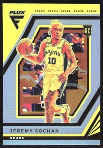 11073F 2022-23 Panini Flux #205 Jeremy Sochan Silver - Picture 1 of 2