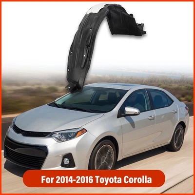 Front Driver Side Fender Liner For 2014 2015 2016 Toyota Corolla Replacement Foto 1 de 4