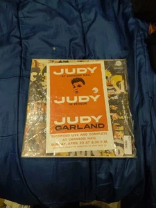 Judy Garland in Person Live at Carnegie Hall. Capitol 1961 LP Vinyl WBO-1569 - Picture 1 of 2
