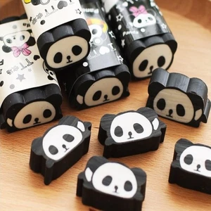 Borrador suave animal panda limpiar lápiz borrador estudiante - Imagen 1 de 5