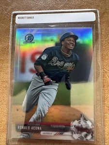 2017 Bowman Draft - Chrome Ronald Acuña Jr. #BDC-39 (RC) - Picture 1 of 2