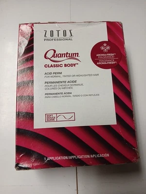 Zotos Quantum профессиональный кислотный пермский классический аромат для тела свежий аромат - Изображение 1 из 4