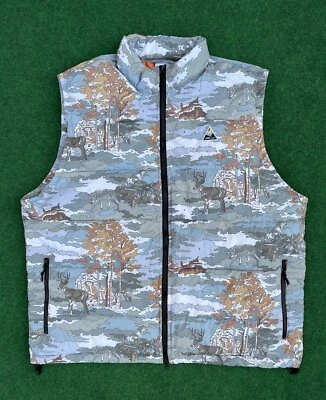 NWT Lifted Research Group LRG Camo Hunting Puffer Vest Mens 3XL - Image 1 of 4