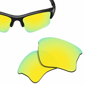 HPO Anti-Salt Water Replacement Lense for-OAKLEY Flak Jacket XLJ -Gold Polarized - Picture 1 of 6