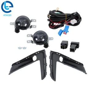 Fog Lights Lamps LED For 2023-2024 Honda CRV CR-V Switch Wire Bezel Pair - Imagen 1 de 15