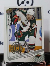 2009-10  UPPER DECK ANDREW BRUNETTE # 77 CHOICE RESERVE  MINNESOTA WILD  NHL HOC