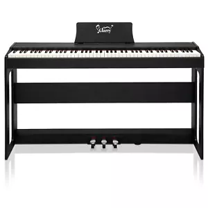 88 Tasten Digitalpiano Elektrisches Klaviere Vollwertiges mit Ständer 3-Pedale - Bild 1 von 11