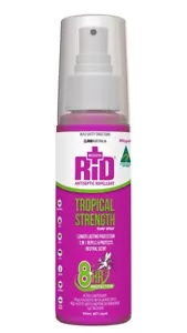 RID 'TROPICAL STRENGTH' INSECT REPELLENT + ANTISEPTIC PUMP SPRAY 100ml Mosquito - Picture 1 of 1