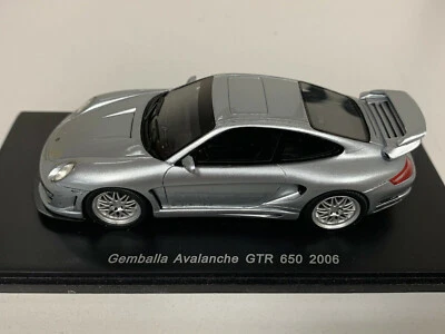 Porsche Gemballa Avalanche Gtr 650 2006 Argento Spark S0707 1:43 - Immagine 1 di 3