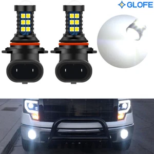 2X Extremely Bright Xenon White 9145 H10 9005 Car Truck Fog Light Lamp LED Bulbs - Picture 1 of 12