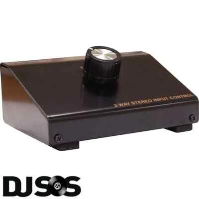 E-Audio 3 Way Stereo Audio Source Selector - Image 1 of 4