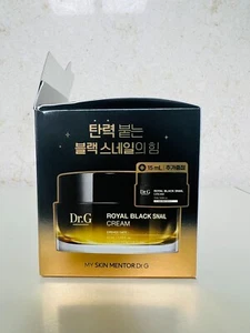 NEW [ DR.G ] ROYAL BLACK SNAIL CREAM 50ml +15ml Korean Skincare Cosmetics BEST - Picture 1 of 9