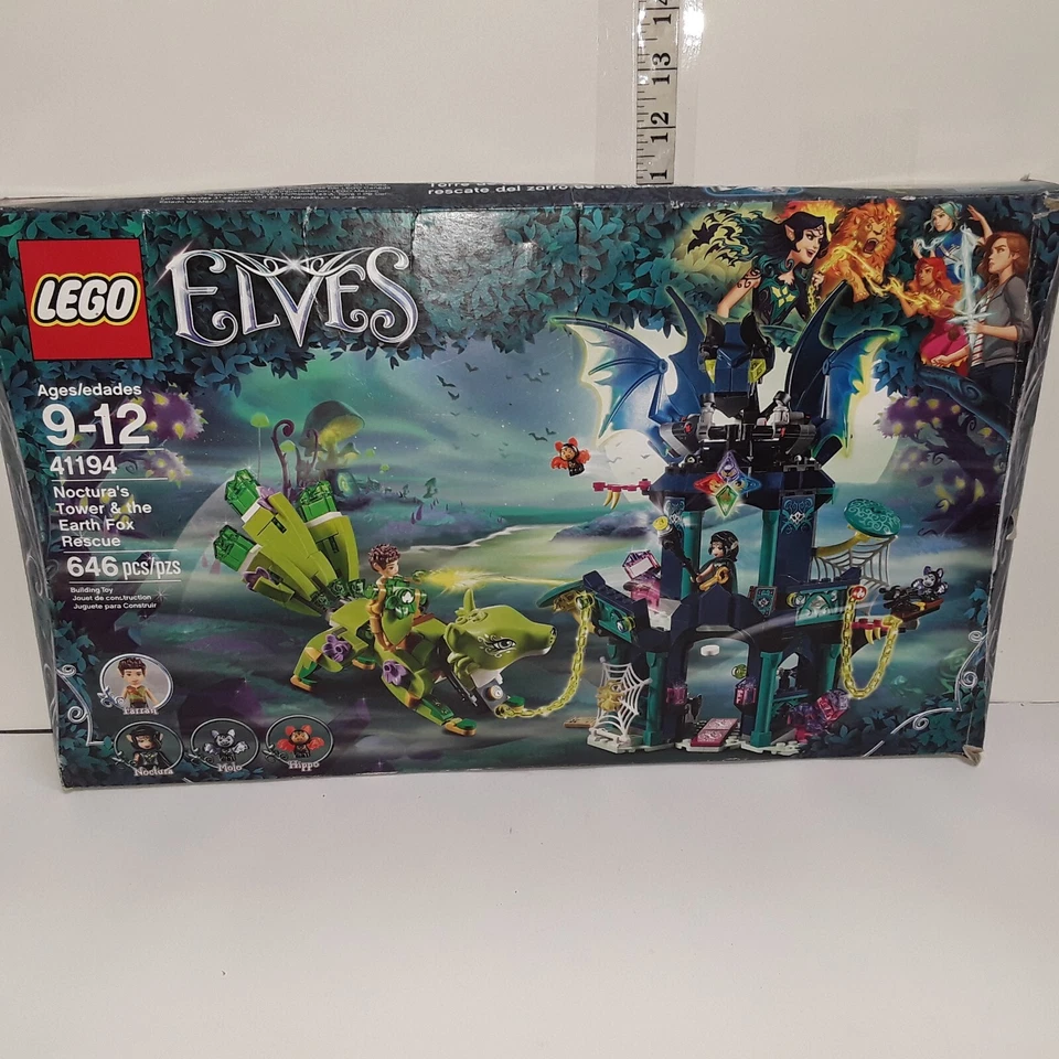 Lego Elves: Noctura's Tower & The Earth Fox Rescue 41194 New See Details  - Image 1 of 4