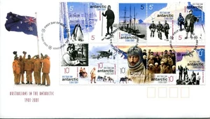 2001 AAT Australians In The Antarctic - FDC - Picture 1 of 2