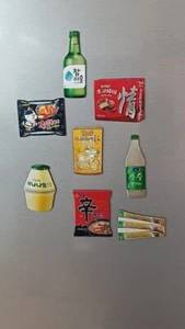8pcs Korean Food Fridge Magnet - Refrigerator Decoration fridge magnet - Picture 1 of 8