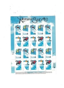 USA -1998 SC-3321-3324 XTREME SPORTS (X Spiele) 33 ¢ x 20 Briefmarken Ment Vollblatt - Bild 1 von 1
