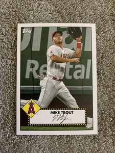 2021 Topps - 1952 Topps Redux #T52-27 Mike Trout