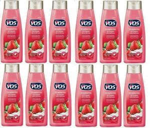 VO5 Moisture Milks Moisturizing Shampoo Strawberries & Cream 12.5oz (1-3-6-12Pk)