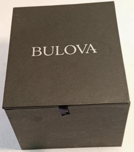 BULOVA- SCATOLA PER OROLOGIO -VINTAGE- RARE WATCH BOX -CASE- CAJA- BOITE-USATA - Foto 1 di 17