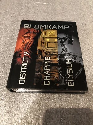 Chappie/District 9/Elysium - Blomkamp 3 (Blu-ray) Beautiful Set! - Image 1 of 4