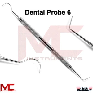 Dental Diagnostic Probe 6/23 Double Ended Periodontal Examination Instruments  - Picture 1 of 3