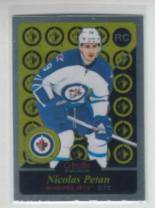 15/16 OPC Platinum Winnipeg Jets Nicolas Petan Retro RC card #R98 - Picture 1 of 2
