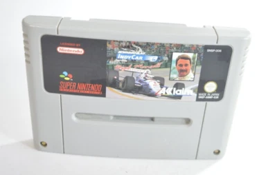 Newman Haas Indy Car Super Nintendo / Snes PAL original ( Europe Vidéo Game ) - Photo 1/4