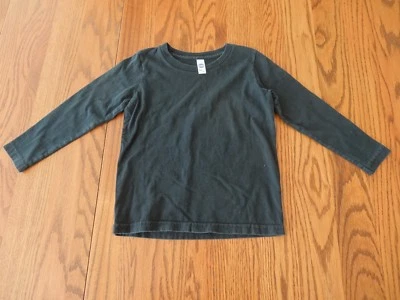 Camisa preta de manga comprida American Apparel feminina em excelente estado usado, tamanho 4 - Imagem 1 de 2