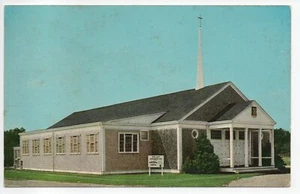 Postal publicada 1962 de la Iglesia Católica Romana Dennisport Cape Cod MA Massachusetts - Imagen 1 de 13