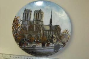 Limoges France Limited Edition "La Cathedrale Notre Dame" FM 637 - Bild 1 von 7