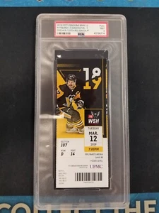 ALEX OVECHKIN 1200TH POINT TICKET STUB PSA 9 WASHINGTON CAPITALS PENGUINS - Picture 1 of 2