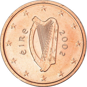 [#1148147] IRELAND REPUBLIC, 2 Euro Cent, 2002, Sandyford, MS, Copper Plated St,
