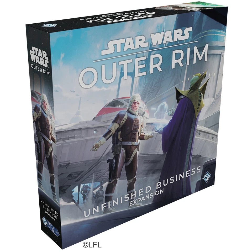 OUTER RIM: UNFINISHED BUSINESS EXPANSION Star Wars FFG Board Game - Image 1 of 1