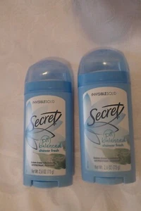 2 of Secret Anti-Perspirant Deodorant Invisible Solid Shower Fresh 2.60 oz each - Picture 1 of 2