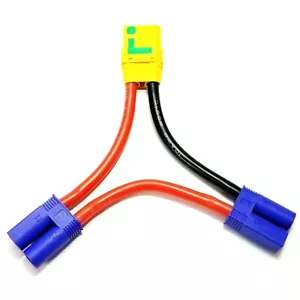 XT90 ANTI SPARK FEMALE TO EC5 MALE SERIES HARNESS - Picture 1 of 18