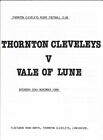 Thornton Cleveleys V Vale Of Lune 25 Nov 1989 Rugby Programme