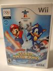 Mario & Sonic At The Olympic Winter Games (Wii, 2009) With Manual
