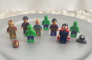 LEGO Marvel Super Heroes Minifiguren-Set - Hulk-Iron Man-Dr. Seltsamer Wong-Geier - Bild 1 von 6