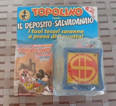 TOPOLINO 2714 - DEPOSITO SALVADANAIO DI ZIO PAPERONE - NUOVO BLISTERATO - Immagine 1 di 4