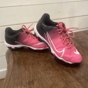 Nike Hyper Diamond 4 Keystone Pink Softball Cleats - Size 3Y - FREE SHIPPING - Picture 1 of 15