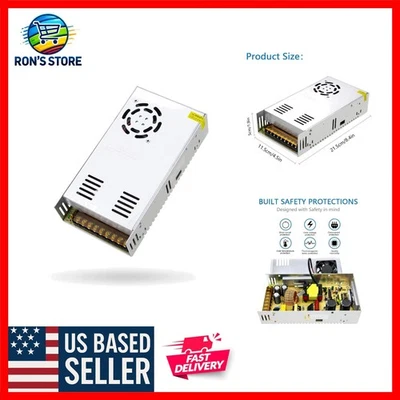 Adaptador regulado 5V 70A para luces CCTV y LED - Normas de seguridad certificadas Foto 1 de 4