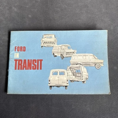 Vintage Ford Transit mk1 Introductory Marketing Booklet 1965 Rare - Image 1 of 4
