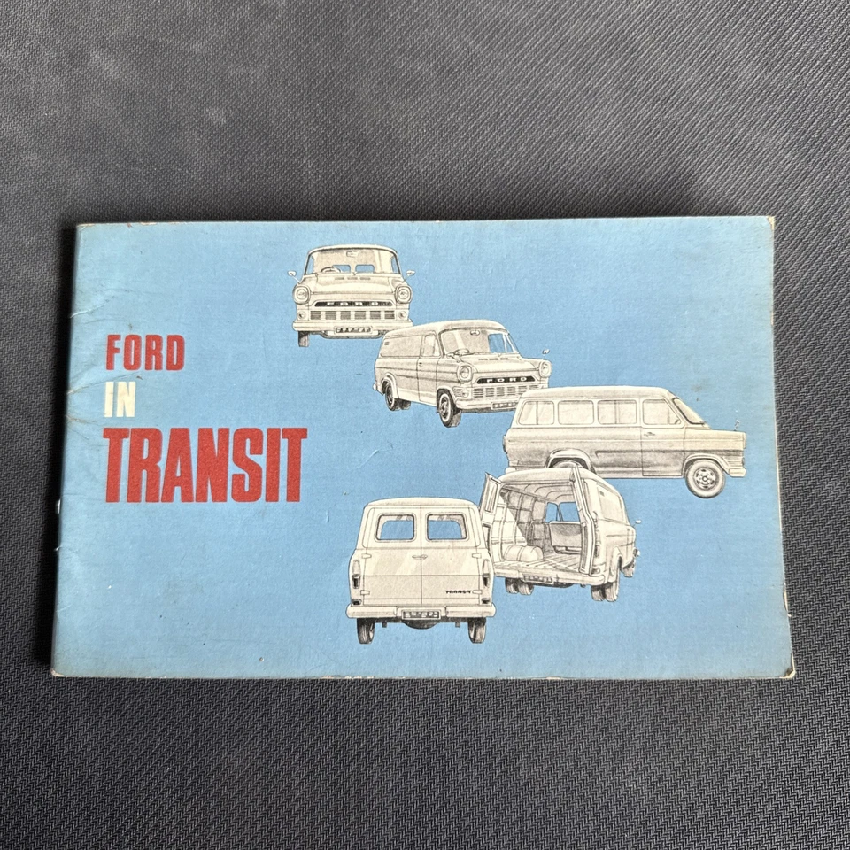 Vintage Ford Transit mk1 Introductory Marketing Booklet 1965 Rare - Image 1 of 4
