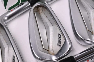 Ping i210 Irons / 5-PW / Red Dot / Stiff Flex Dynamic Gold 120 S300 Shafts - Picture 1 of 7