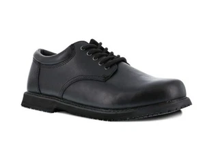 Zapatos de trabajo Oxford Grabbers para mujer resistentes a la fricción con punta lisa 8,5 - Imagen 1 de 5